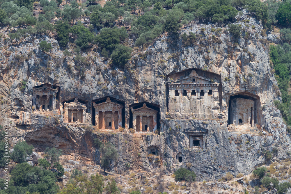Kaunian rock tombs Kaunian rock tombs
