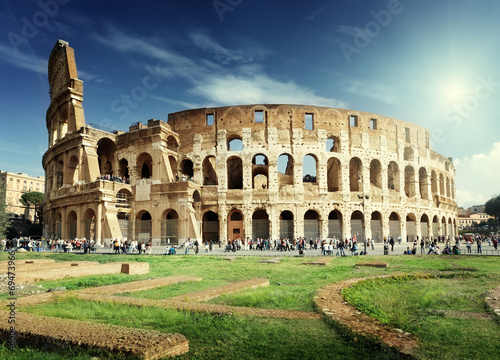 Colosseum in Rome, Italy