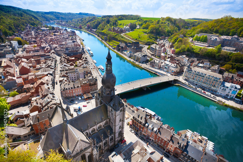 The top view of Pont Charles de Gaulle bridge photo