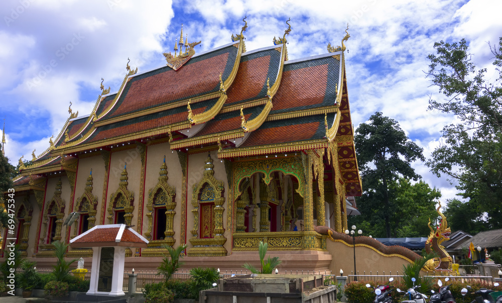 Wat Sriboonruang, Chiang Rai, Thailand