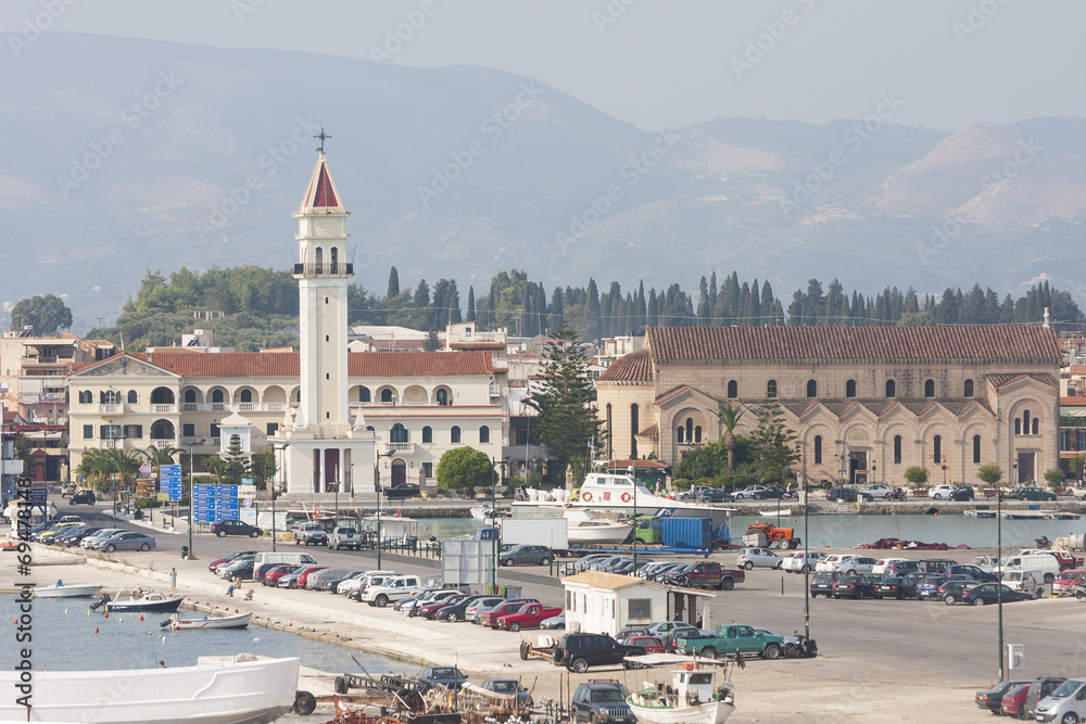 The Cathedral of Saint Dionysios in Zakynthos