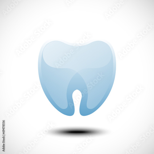 Abstract tooth icon