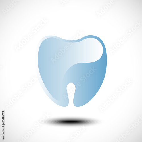 Abstract tooth icon