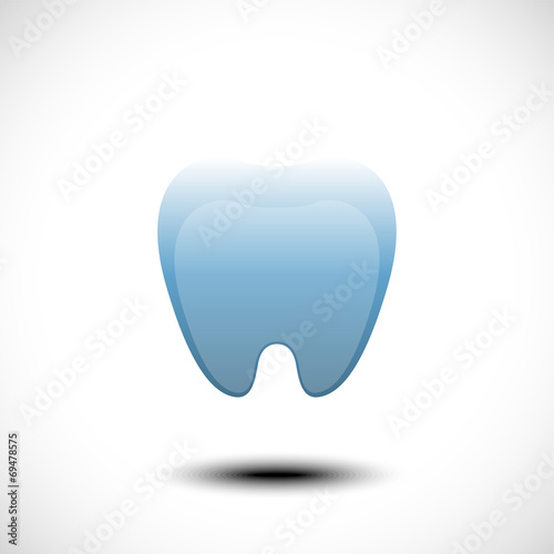 Abstract tooth icon