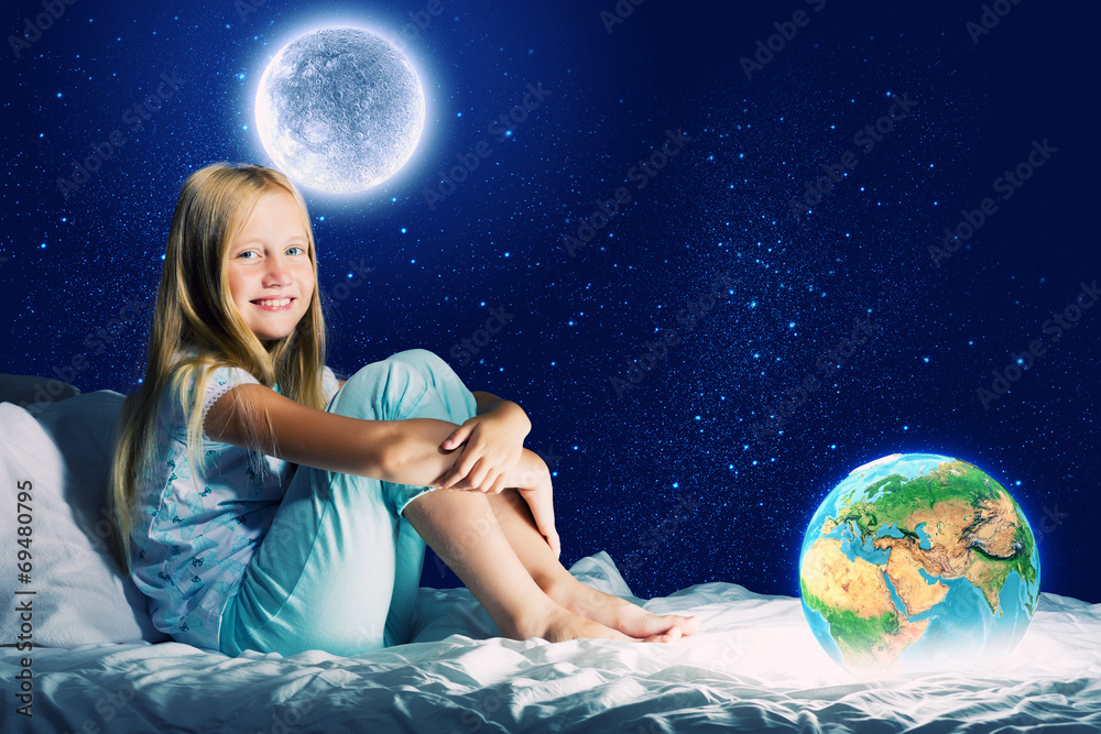 Naklejka premium Good night