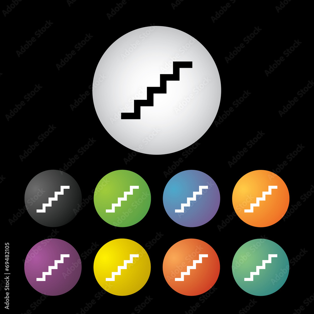staircase button set
