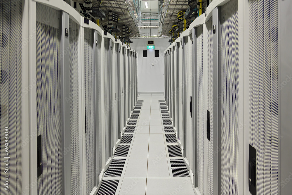 Fototapeta premium DataCentre Walkway