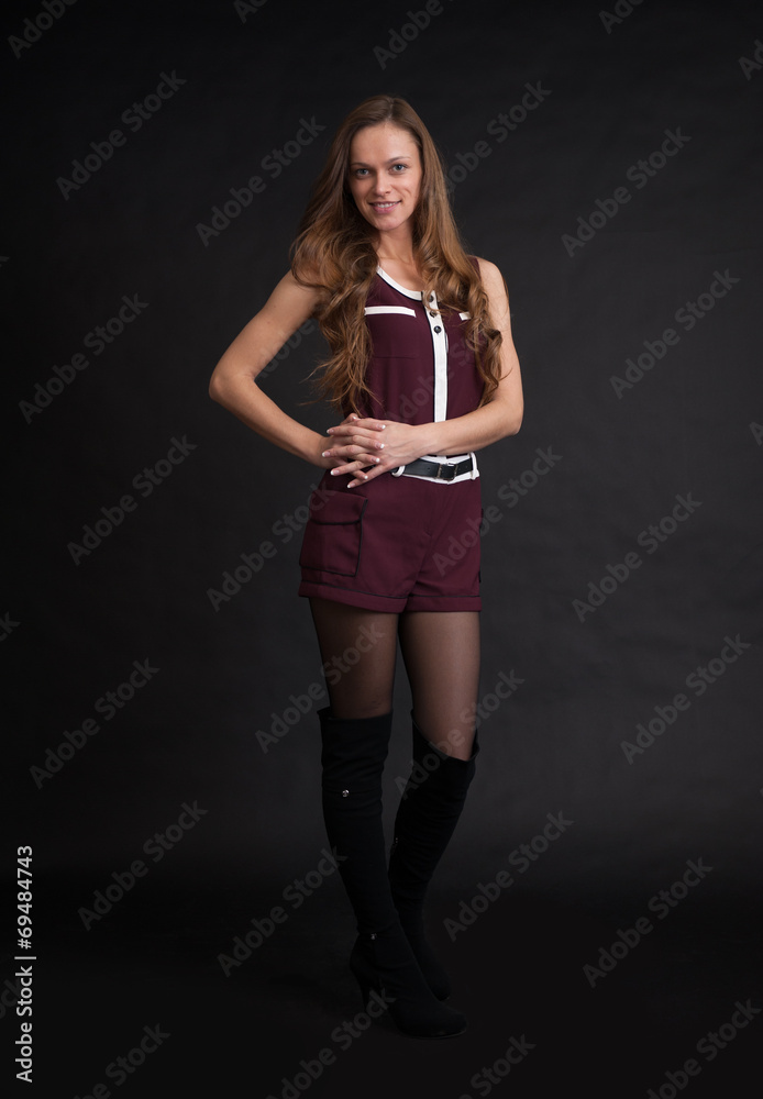 friendly smiling young woman portrait friendly smiling young woman portrait