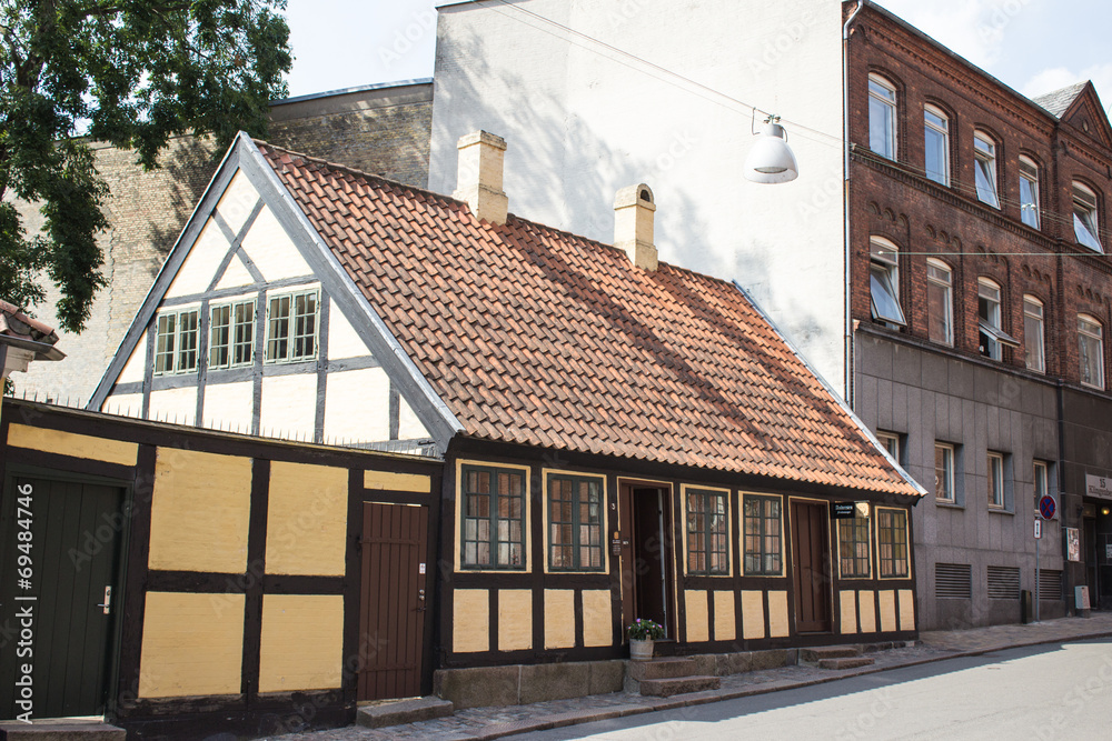 H.C. Andersens Barndomshjem Odense Fyn Danmark