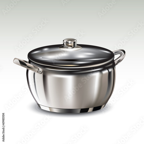 Stainless steel pot