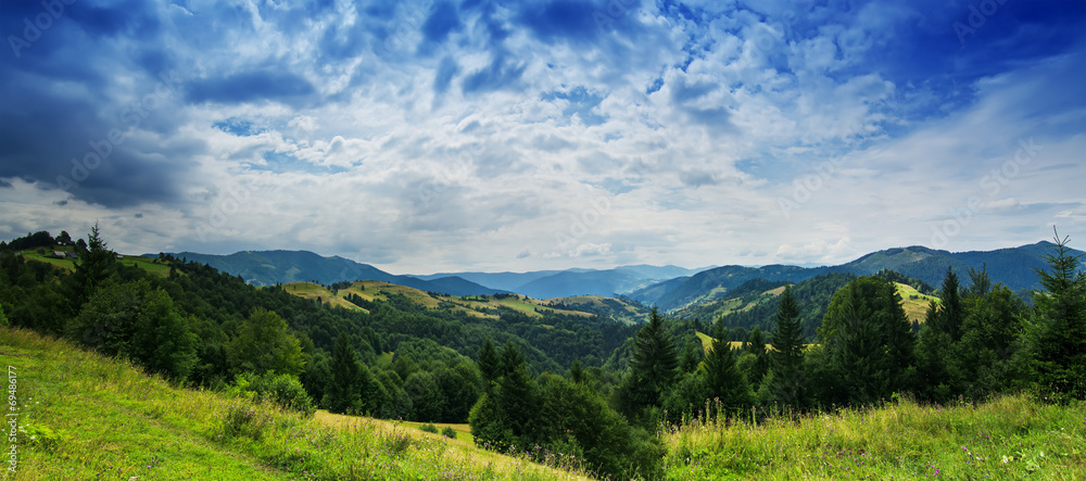 Fototapeta premium Carpathian mountain