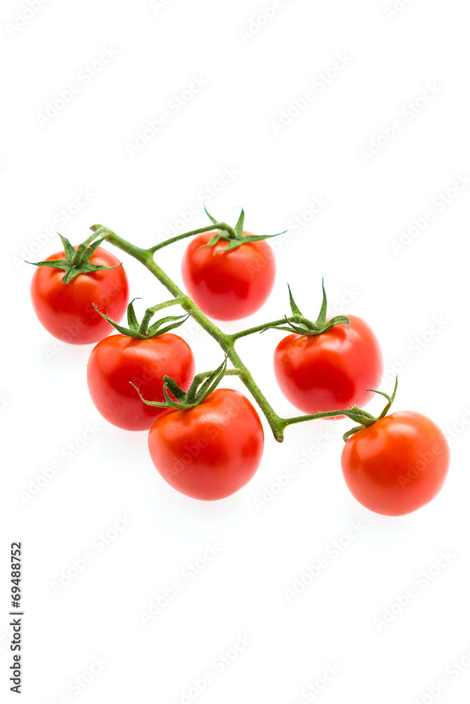 Tomato isolated on white