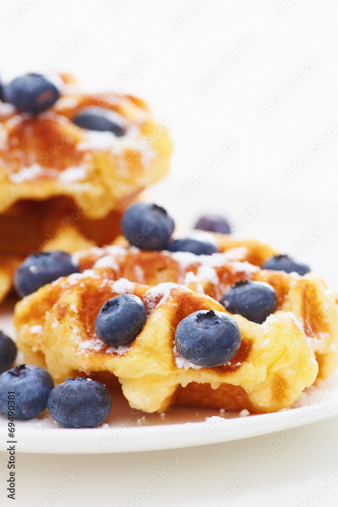 Waffle with berry c Waffle with berry c