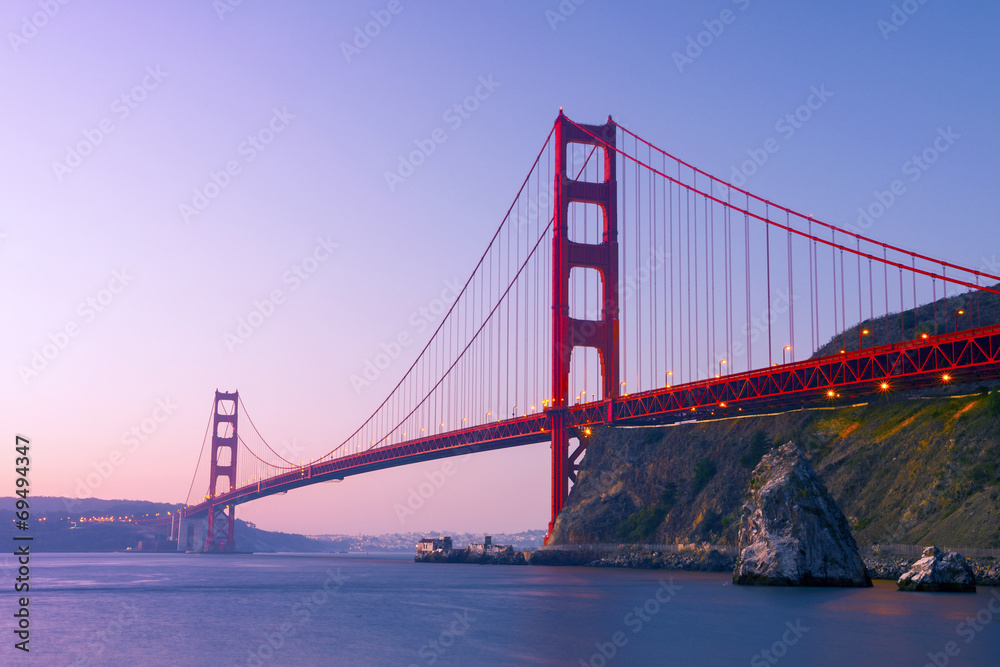Fototapeta premium Golden Gate Bridge, San Francisco, USA