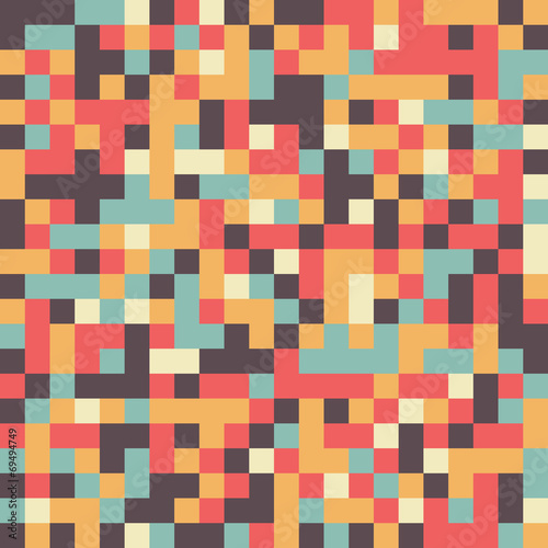 Abstract Pixel Background