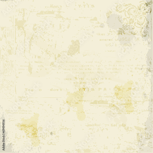 Old paper. Vector illustration.