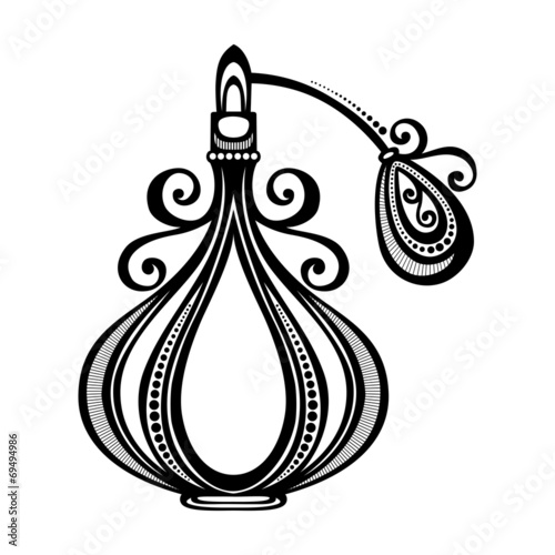Vector Decorative Ornate Perfume