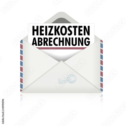 Brief Heizkostenabrechnung