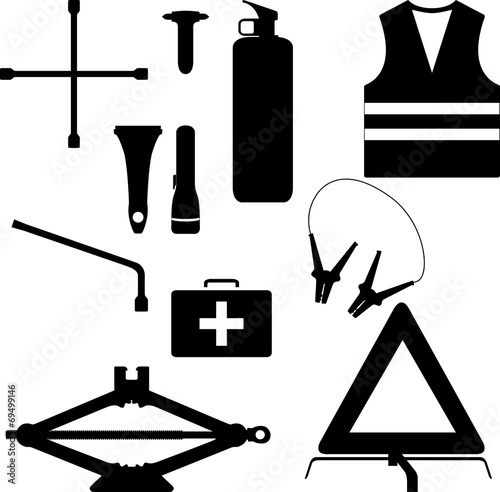 carkit set vector illustration