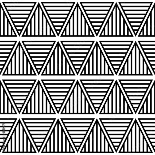 Abstract geometric seamless pattern.