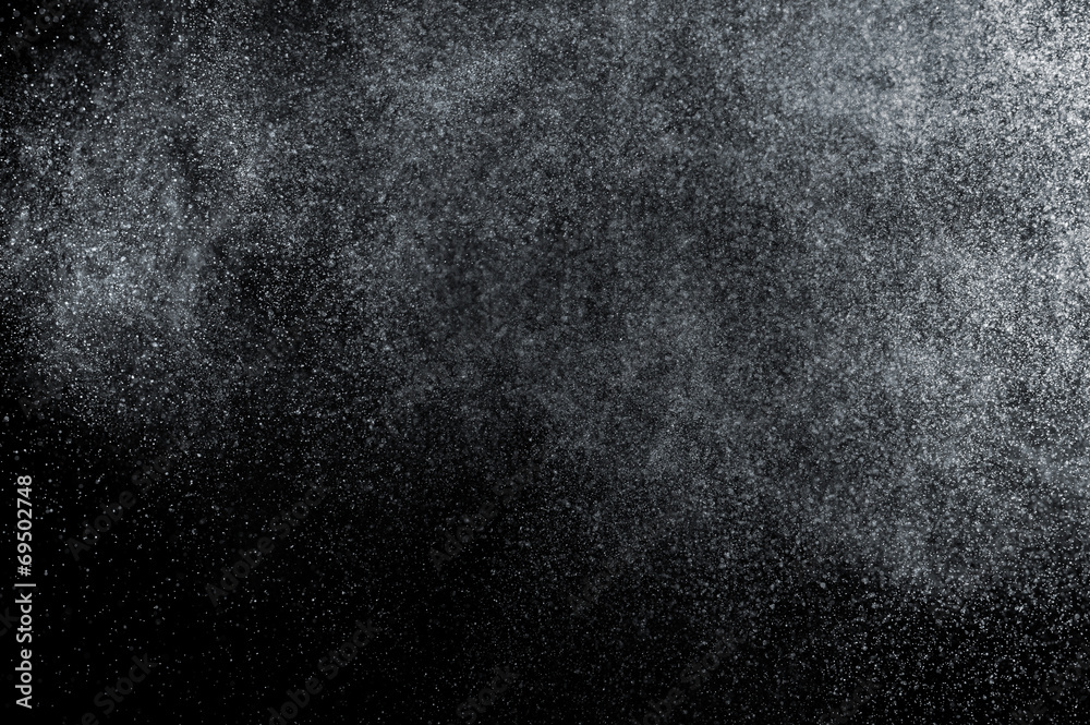 Abstract splashes of water