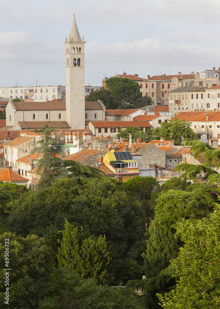 Pula town - upper view