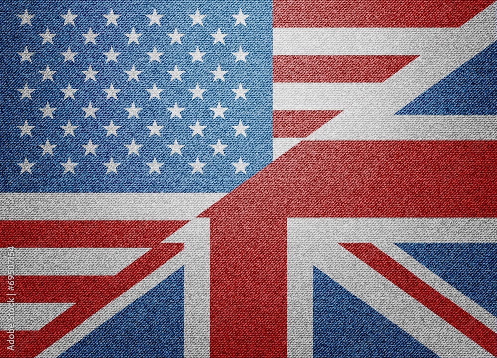 Fototapeta premium USA and Great Britain