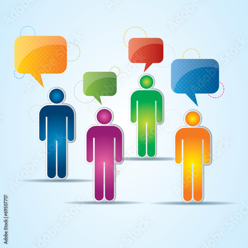 communication of people on the internet