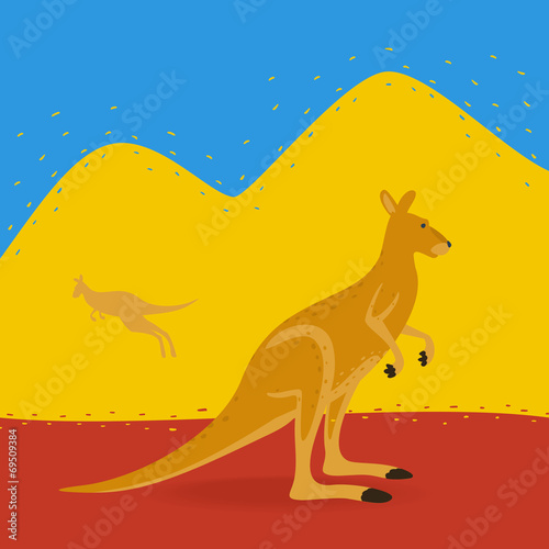 Australian Kangaroo Outdoors