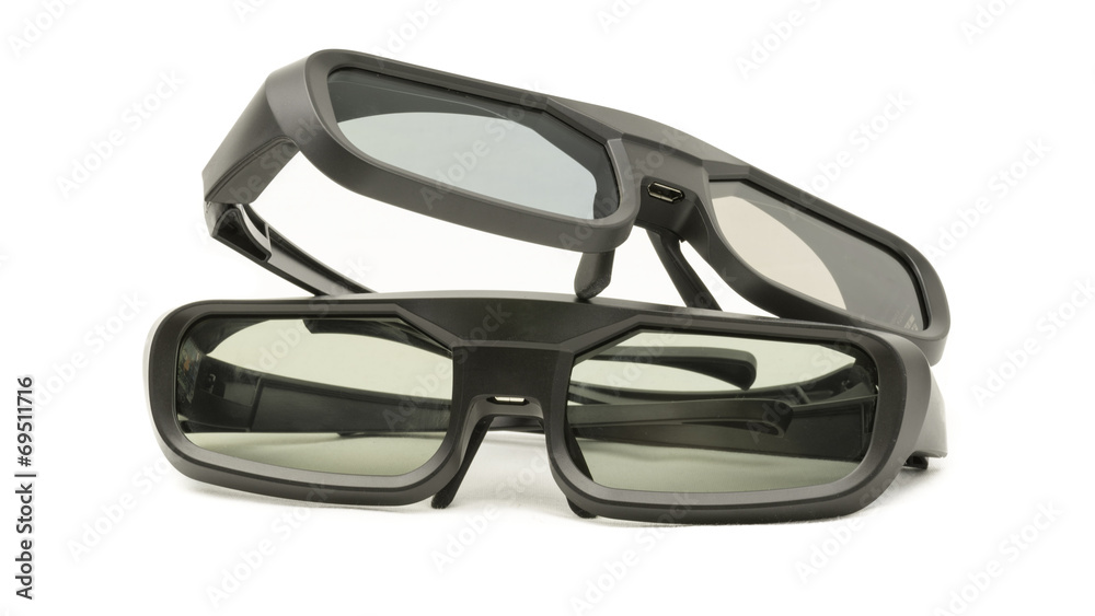 3d glasses isolated on white background 3d glasses isolated on white background