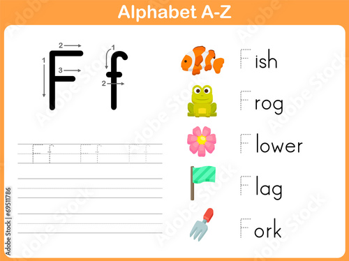 Alphabet Tracing Worksheet: Writing A-Z
