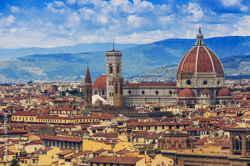 Fotografia, Obraz Florence, Italy - view of the city