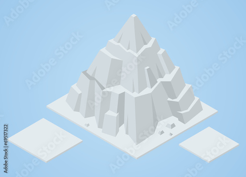 isometric iceberg