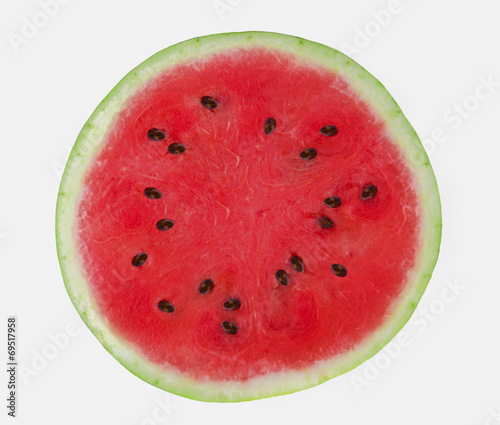 Fresh watermelon isolated on white background