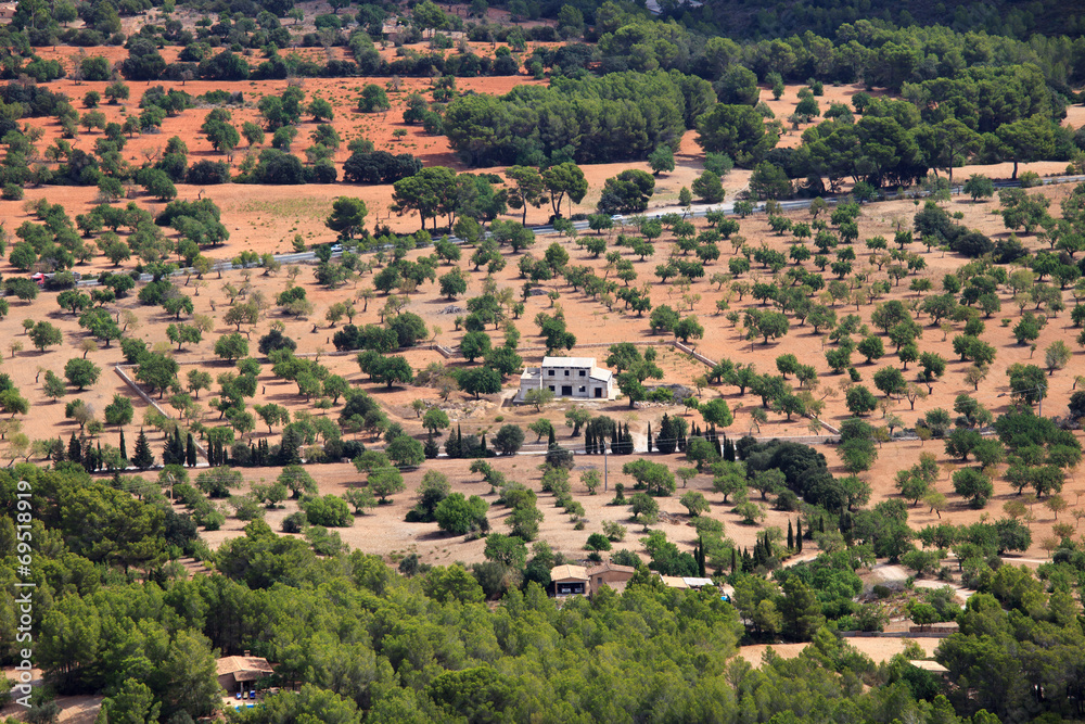 Obraz premium Landschaft auf Mallorca