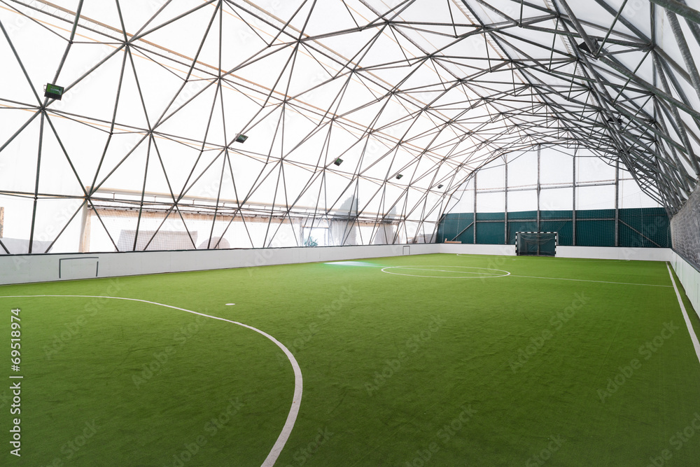 Obraz premium indoor football hall