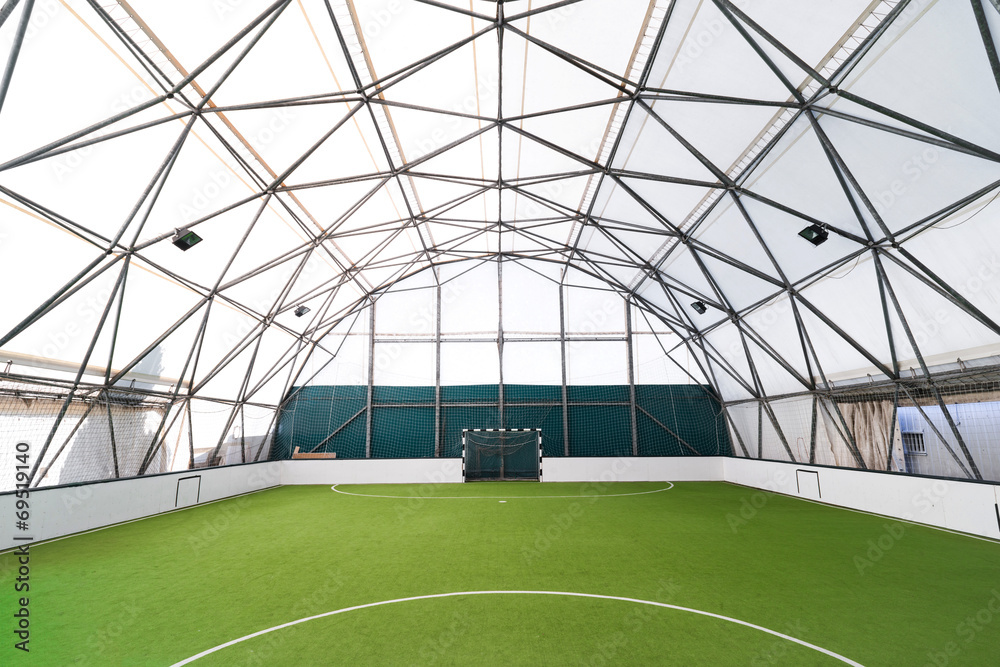 Obraz premium indoor football hall