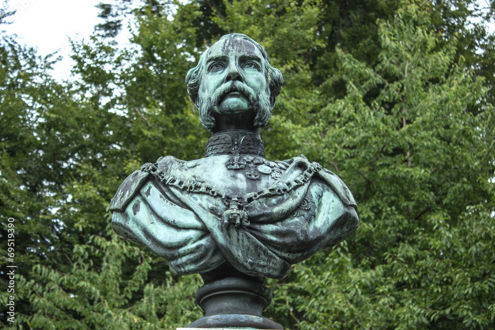 Buste af Christian IX Konge af Danmark Fredensborg Slot Buste af Christian IX Konge af Danmark Fredensborg Slot