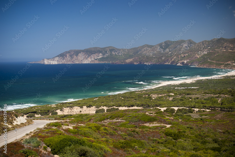 Sardinia. South-West coast
