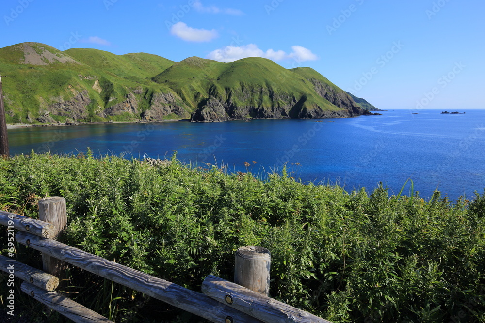 Beautiful scenery at Rebun island, Hokkaido, Japan Beautiful scenery at Rebun island, Hokkaido, Japan