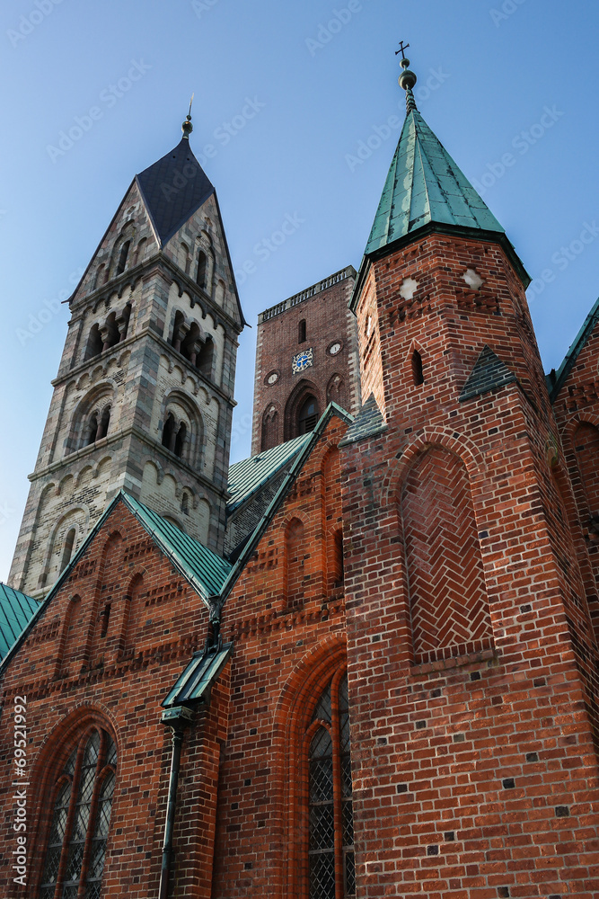 Fototapeta premium Ribe Kirche Denmark