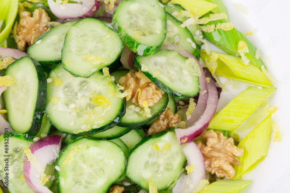 Close up of healthy salad. Close up of healthy salad.