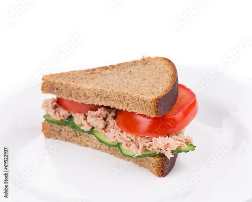 Tuna sandwich.