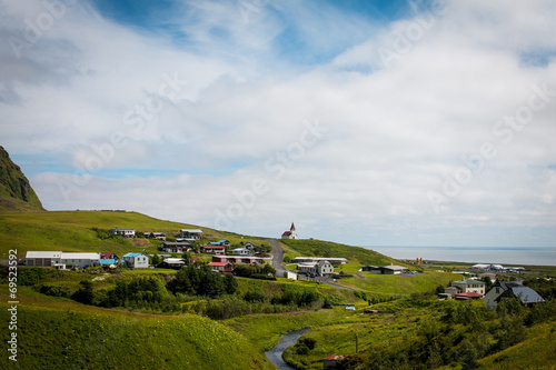 Village Vík í Mýrdal islandais Islande