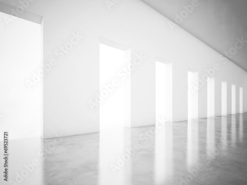 Fototapeta Naklejka Na Ścianę i Meble -  Empty bright interior