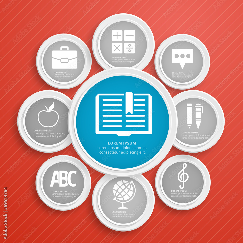 Vector abstract infographic design. Workflow layout template Vector abstract infographic design. Workflow layout template