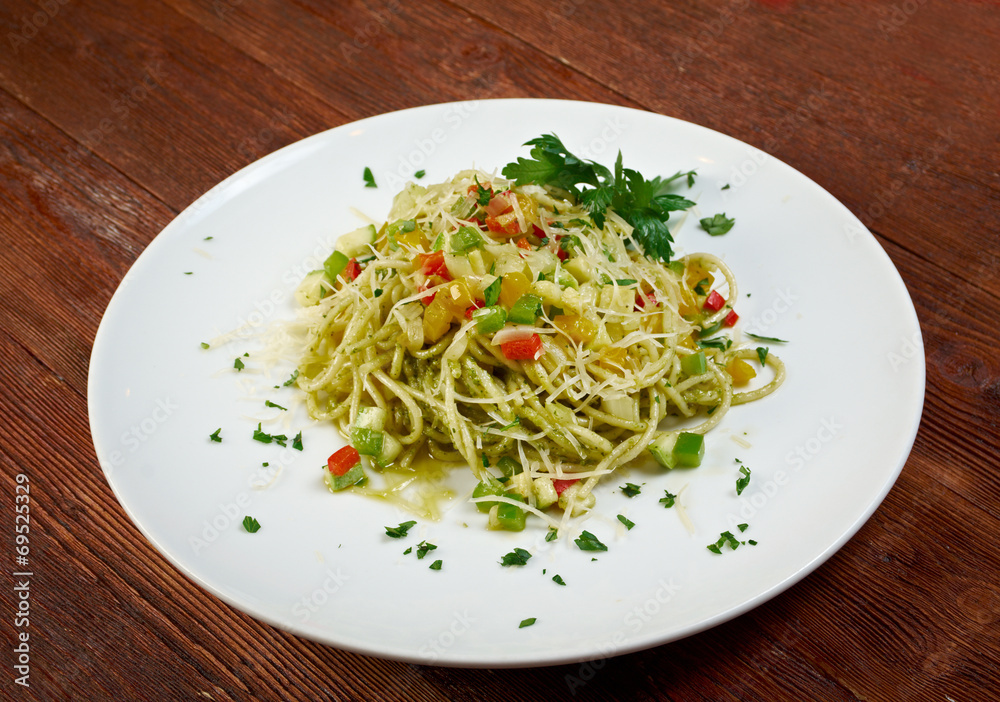 vermicelli with vegetables vermicelli with vegetables