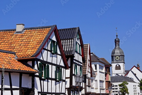 RHEINBACH ( bei Bonn ) - Altstadtpanorama