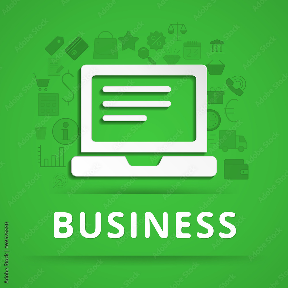 Flat design concept icons for business. Vector illustration Flat design concept icons for business. Vector illustration