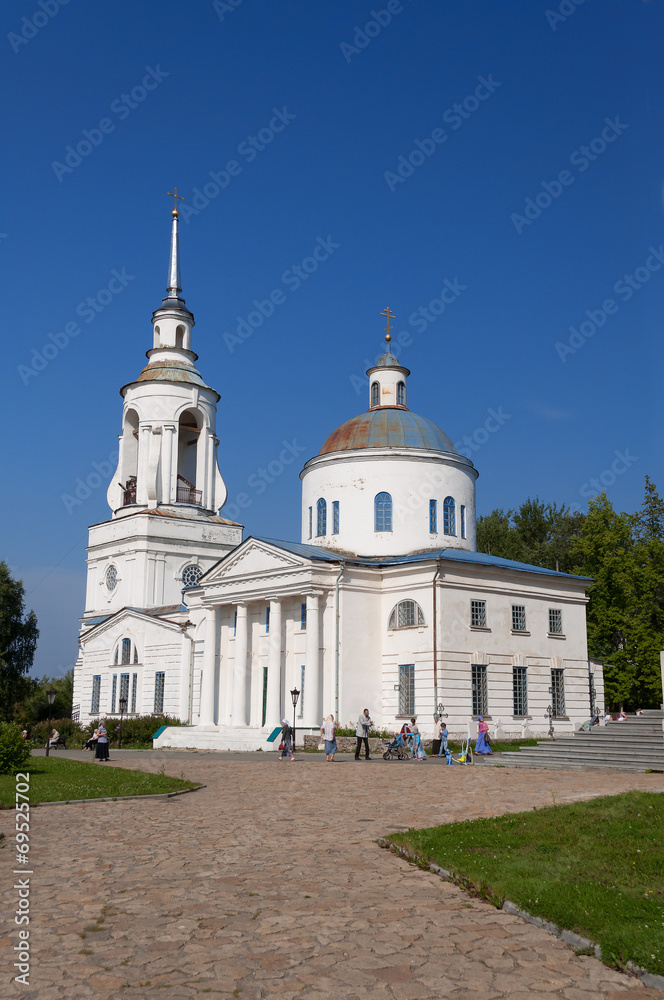 Transfiguration Cathedral in Man's Piously-Nikolaev monastery